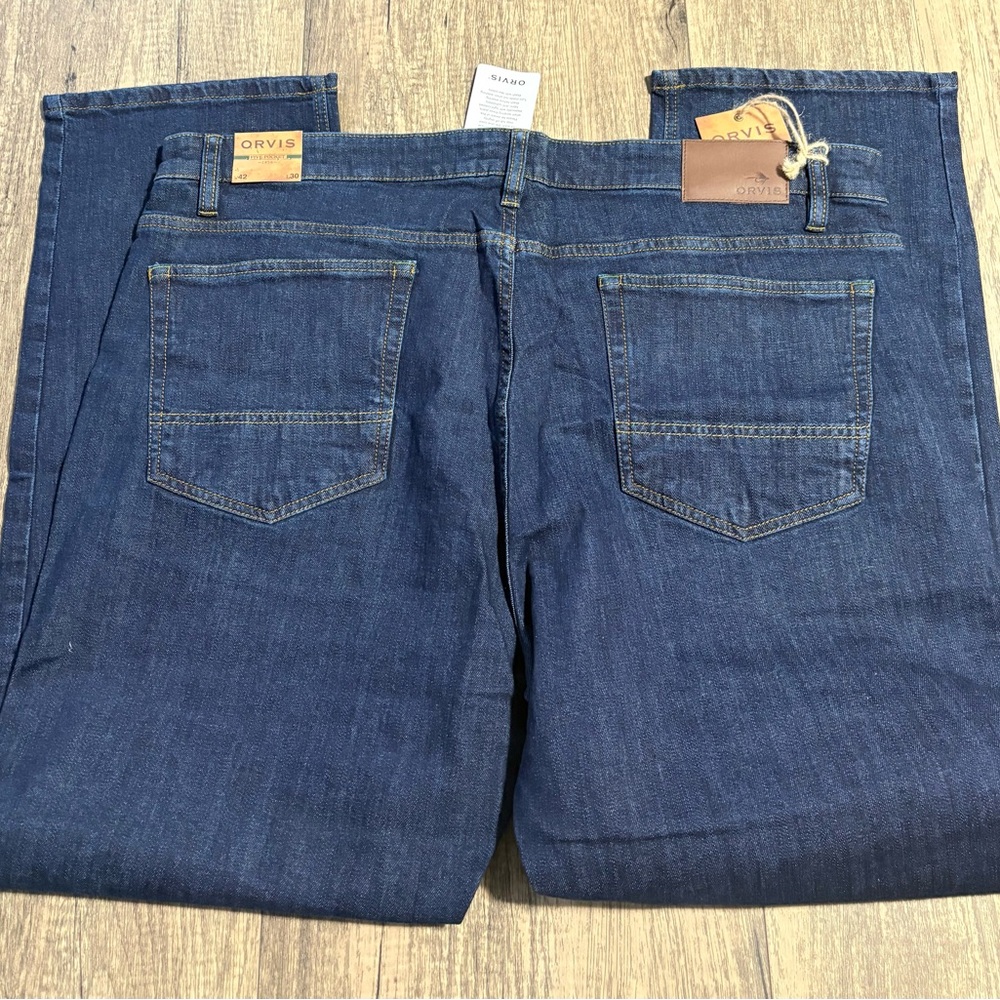 Orvis Montana Morning Jeans Denim Authentic | size: 42x30 - Picture 6 of 6